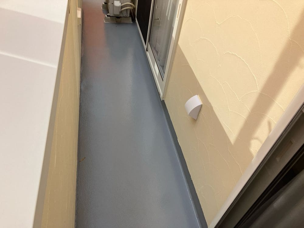M様(三重郡朝日町)施工後_防水 ■三重郡朝日町の防水工事をした例 三重郡朝日町の防水工事をリペイント匠が施工した写真