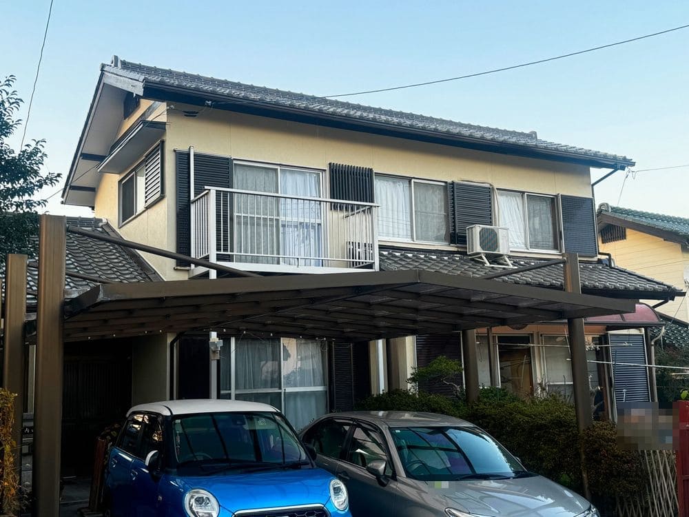 四日市市の外壁塗装をリペイント匠が施工した写真