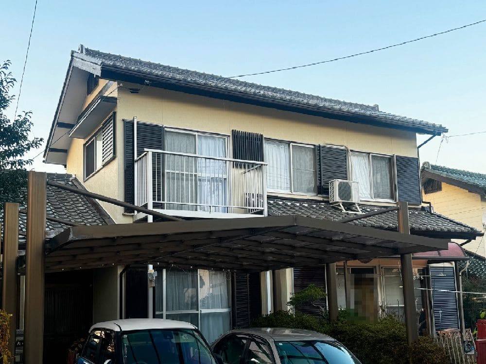 四日市市の外壁塗装をリペイント匠が施工した写真