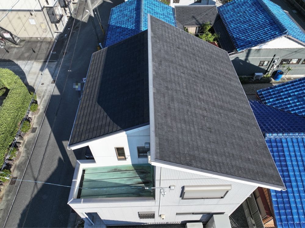 松阪市で外壁屋根塗装と防水工事をリペイント匠が施工した写真