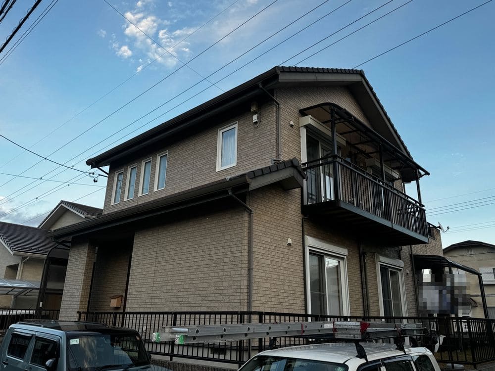 四日市市の外壁塗装をリペイント匠が施工した写真