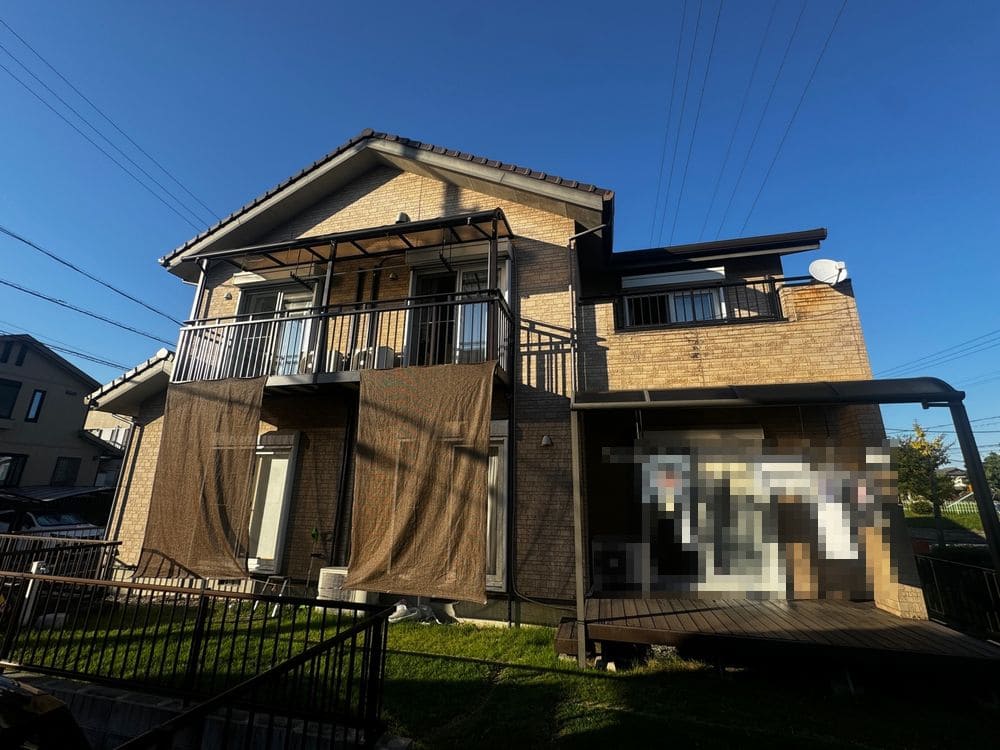 四日市市の外壁塗装をリペイント匠が施工した写真