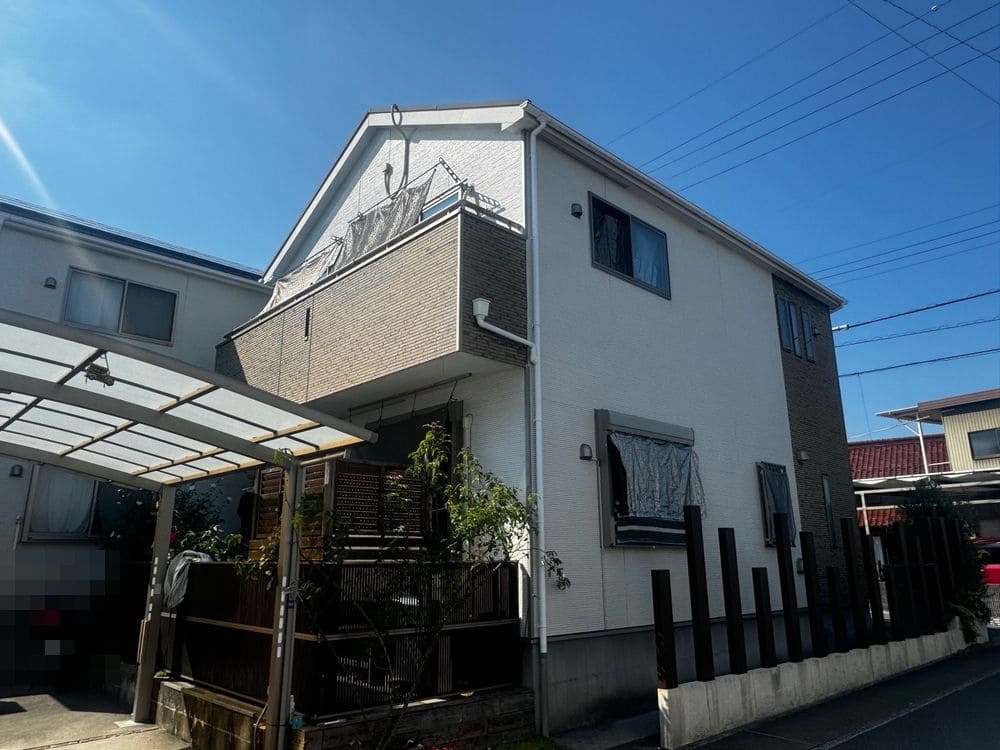 いなべ市の外壁塗装をリペイント匠が施工した写真