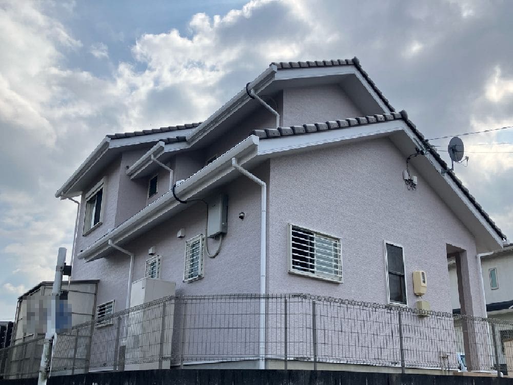 亀山市の外壁塗装、防水工事をリペイント匠が施工した写真