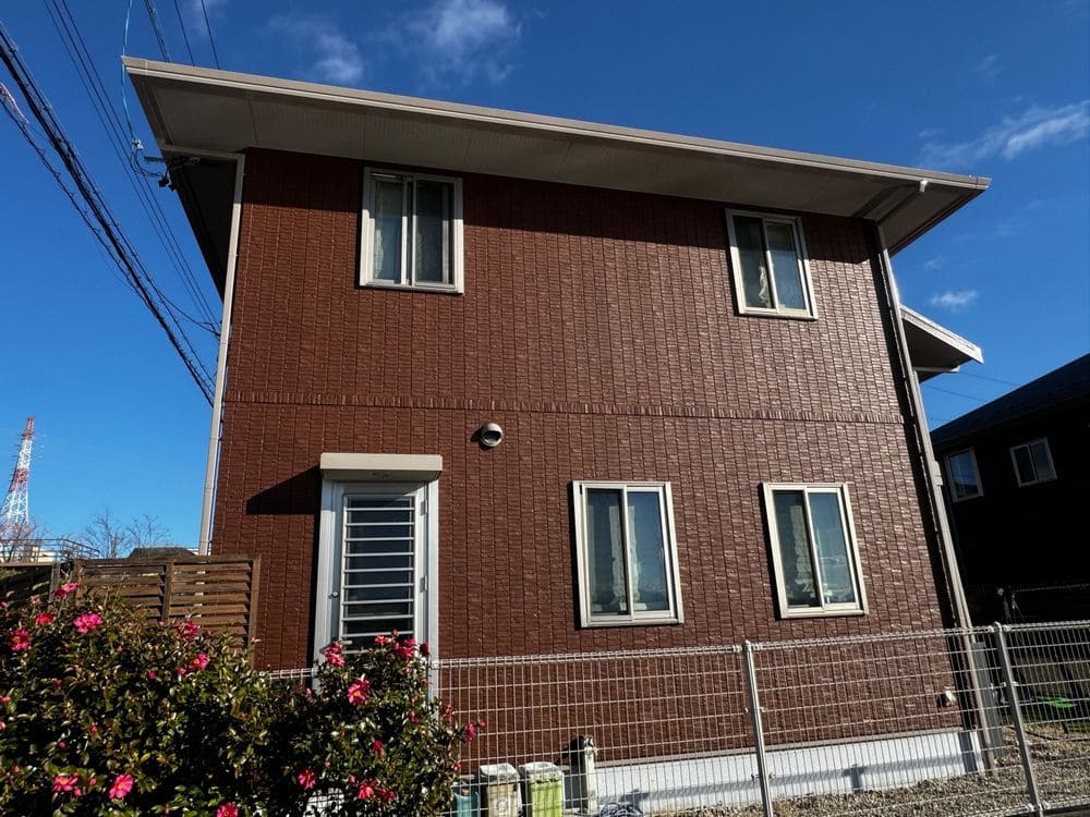 桑名市の外壁塗装、屋根塗装をリペイント匠が施工した写真