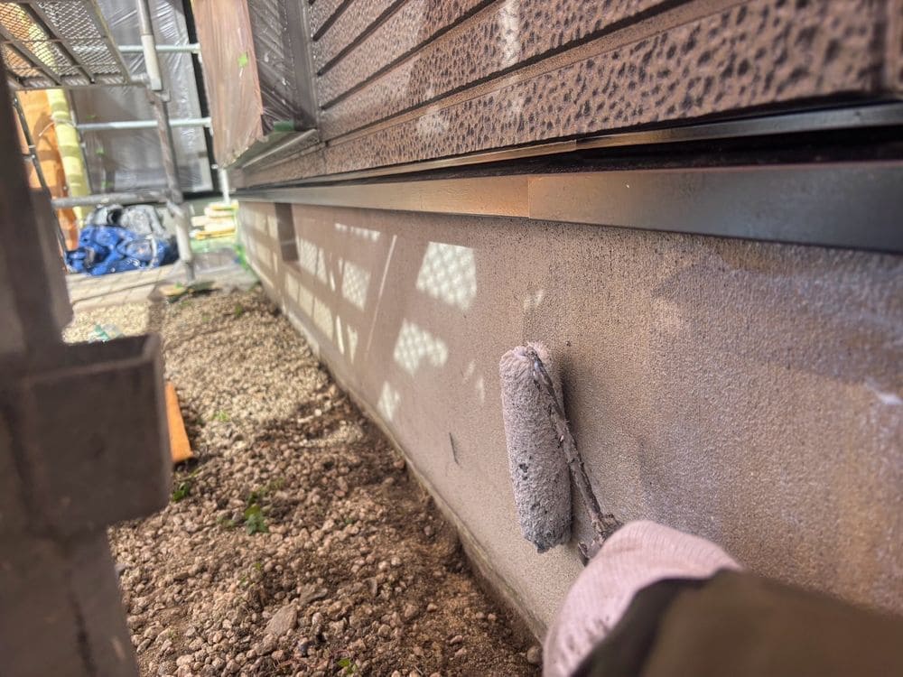 四日市市の外壁塗装をリペイント匠が施工した写真