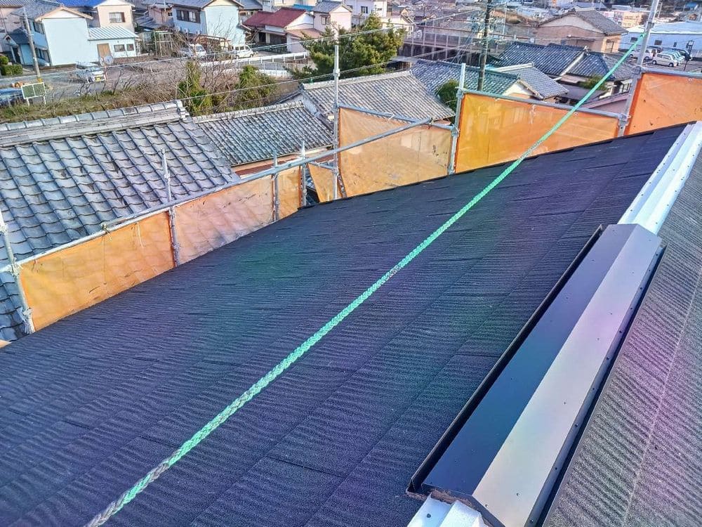 尾鷲市で外壁塗装・屋根工事・防水工事をリペイント匠が施工した写真