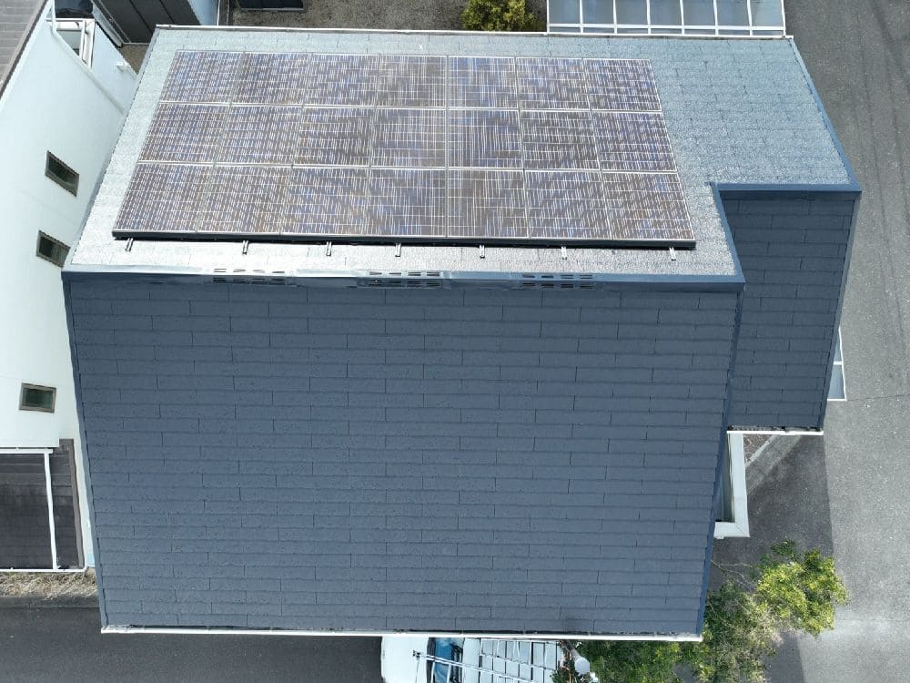 K様(津)屋根全体_施工後 津市で外壁塗装、屋根塗装をリペイント匠が施工した写真