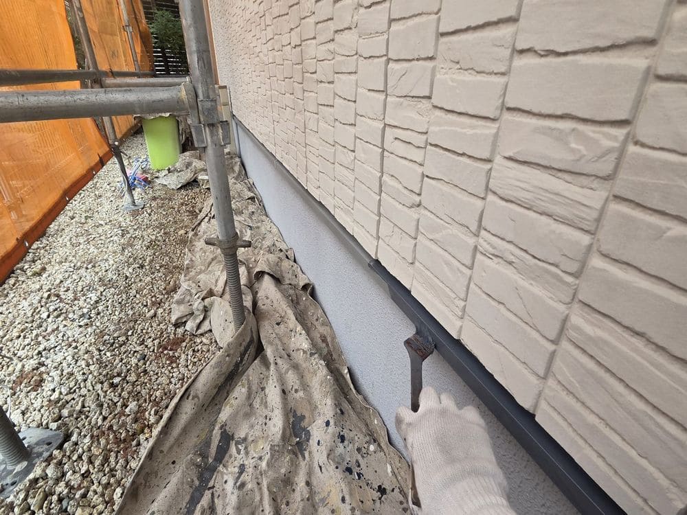 桑名市の外壁塗装、屋根塗装をリペイント匠が施工した写真
