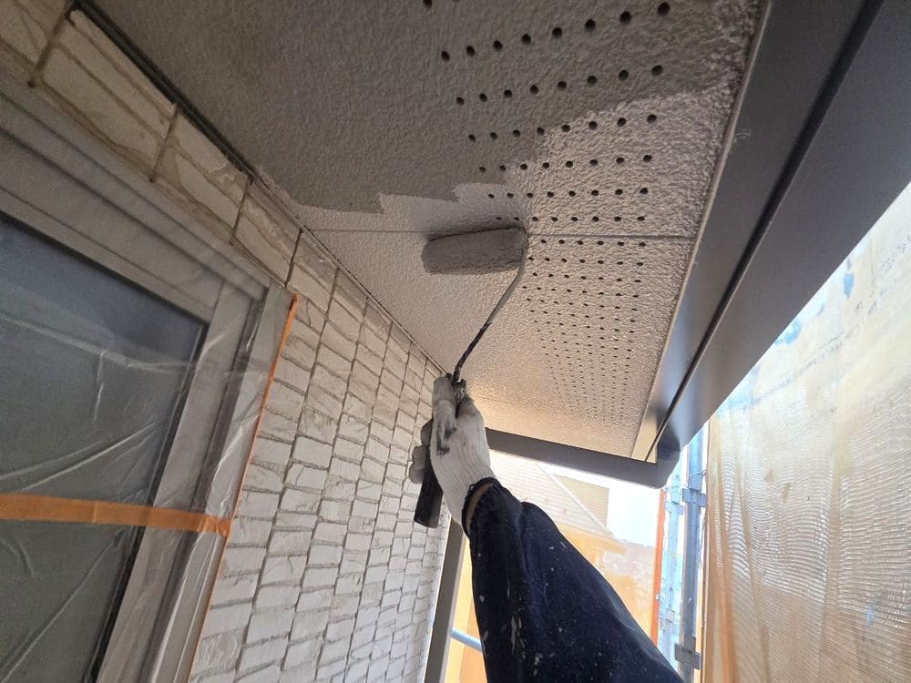 桑名市の外壁塗装、屋根塗装をリペイント匠が施工した写真