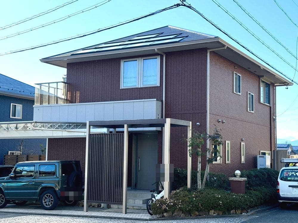 桑名市の外壁塗装、屋根塗装をリペイント匠が施工した写真