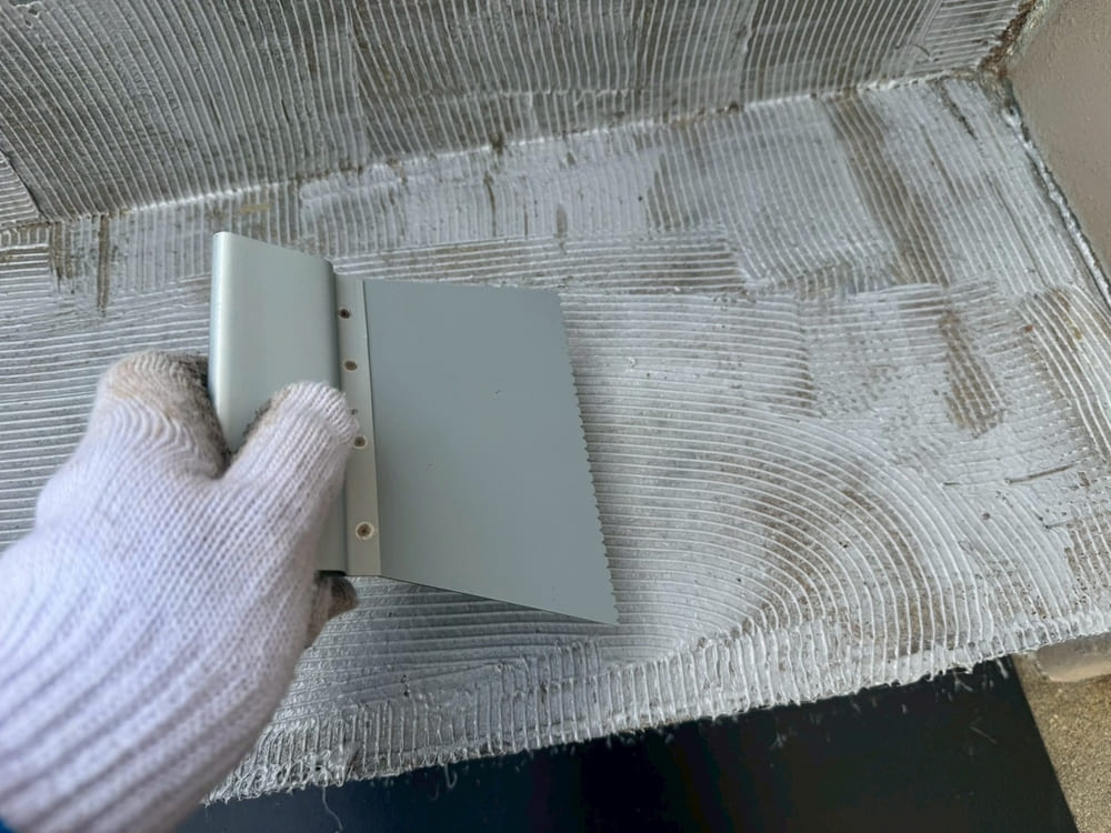 津市の防水工事をリペイント匠が施工した写真