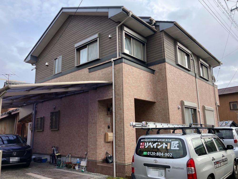 尾鷲市の外壁塗装・屋根工事・防水工事をリペイント匠が施工した写真