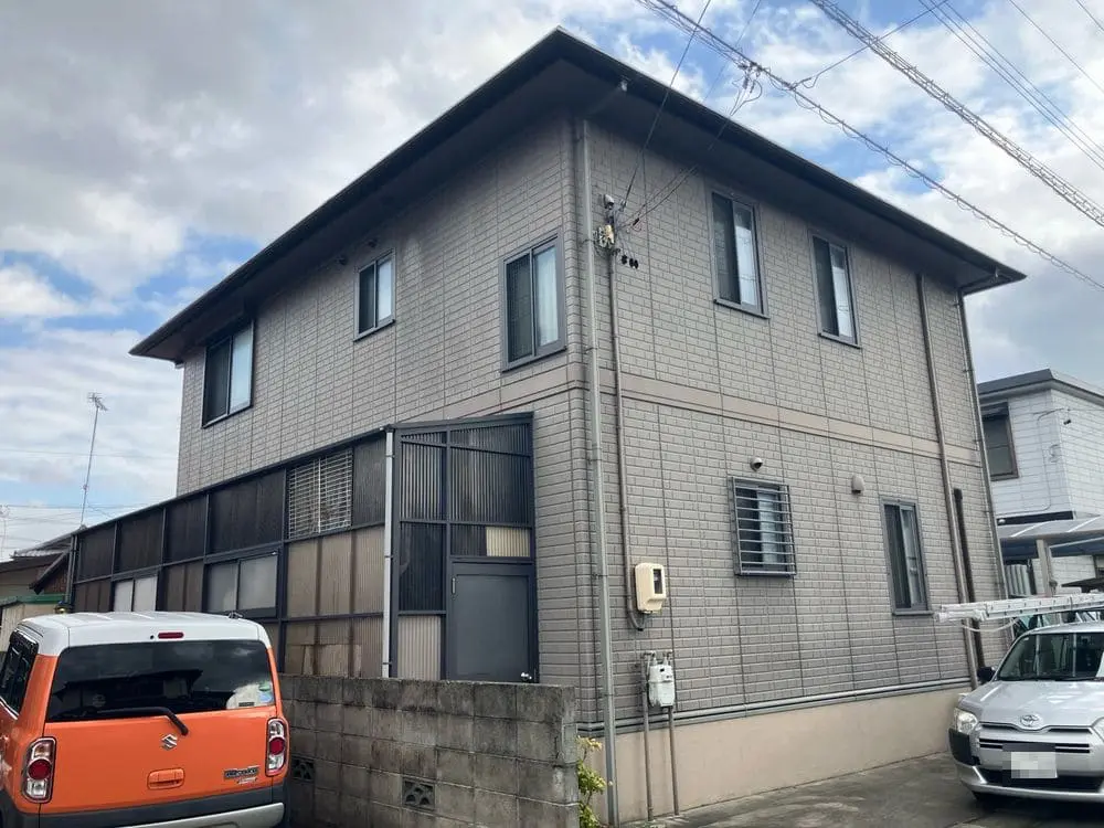 松阪市の外壁塗装、屋根塗装をリペイント匠が施工した写真