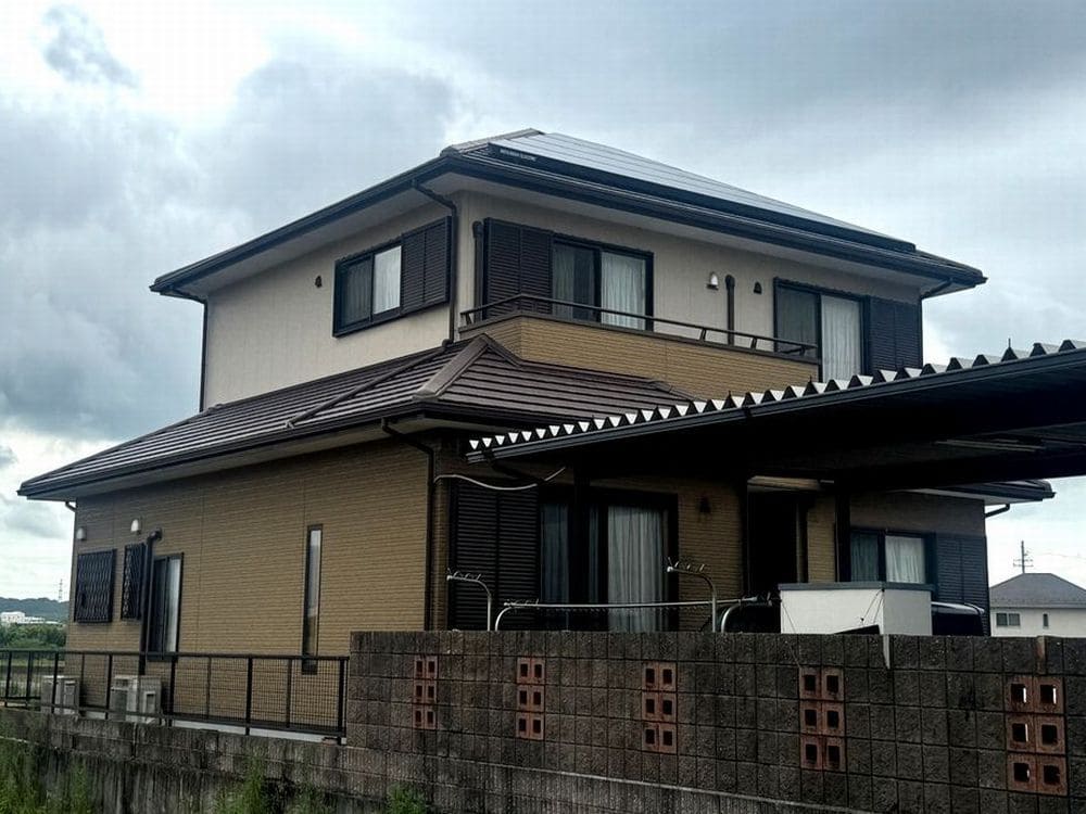 I様(員弁郡東員町) (1) 員弁郡東員町の外壁塗装、防水工事をリペイント匠が施工した写真
