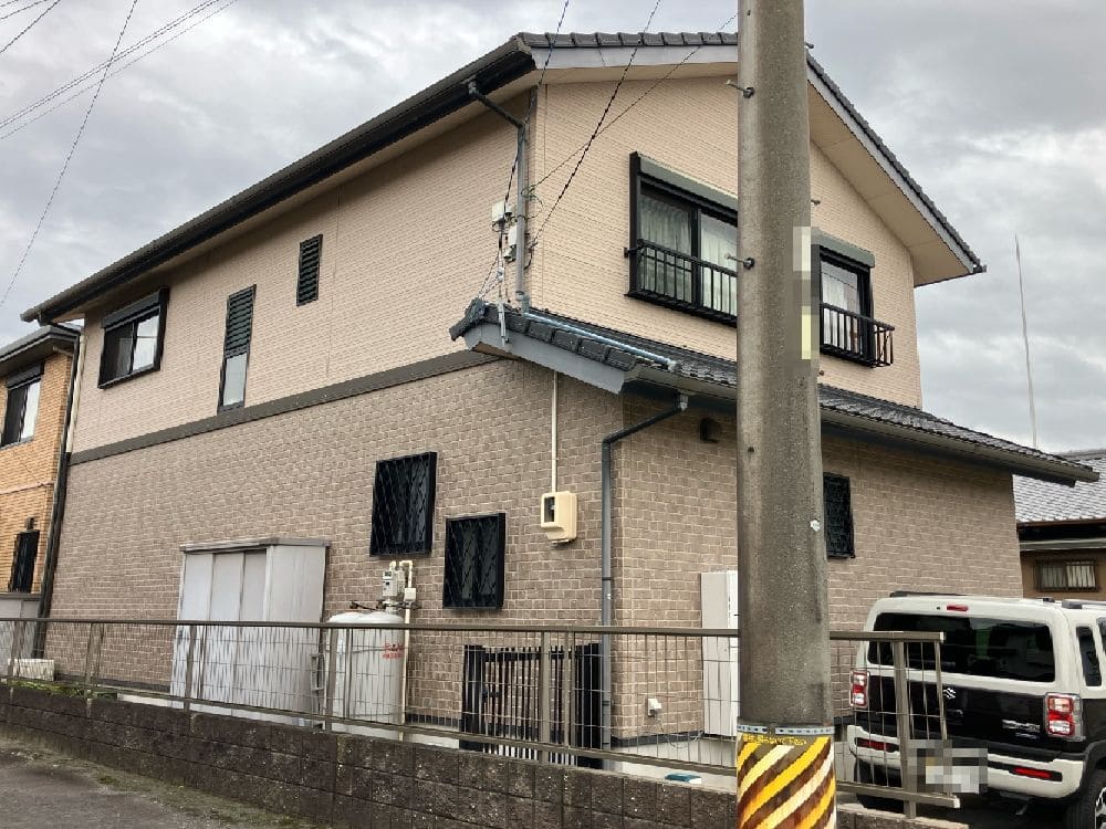 K様(津)施工前_外壁全体 (18) 津市の外壁塗装をリペイント匠が施工した写真