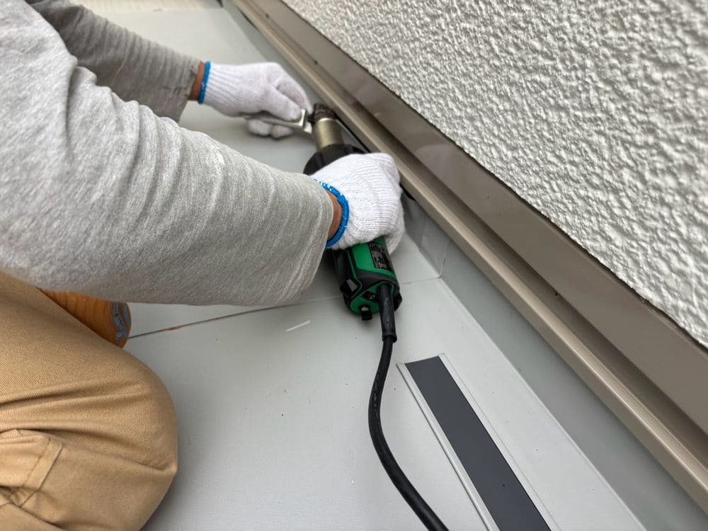 四日市市の防水工事をリペイント匠が施工した写真