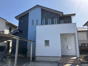 松阪市で外壁塗装をリペイント匠が施工した写真