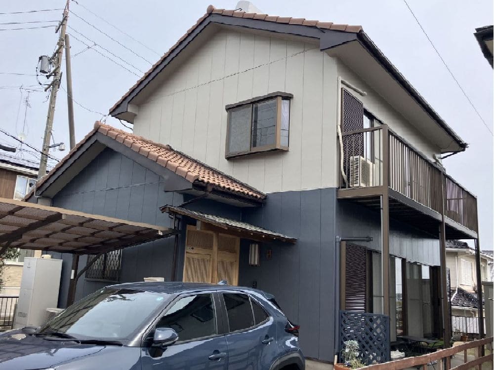 津市の外壁塗装をリペイント匠が施工した写真