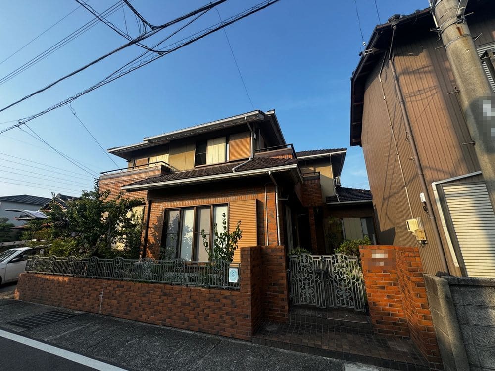 四日市市の外壁塗装をリペイント匠が施工した写真